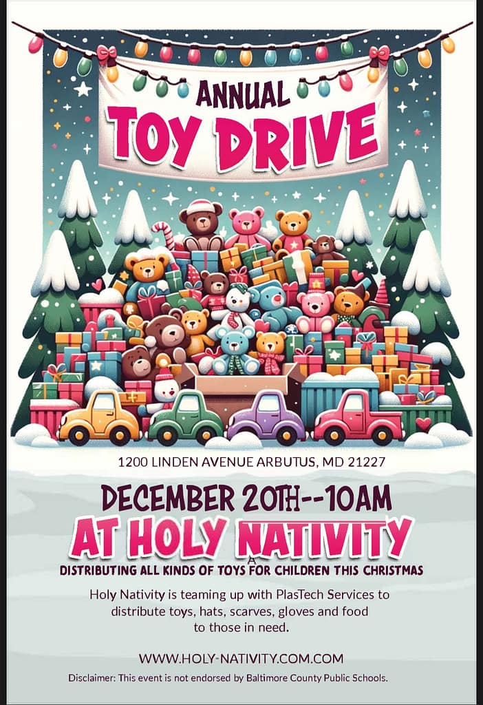 Annual Toy Drive @ Holy Nativity Lutheran Church | Dayton | Ohio | United States